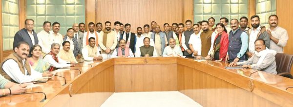 साहू समाज के नये पदाधिकारियों की सीएम से सौजन्य मुलाकात