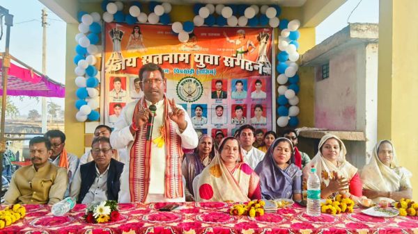 बाबा गुरु घासीदास जयंती समारोह में शामिल हुए विधायक रोहित