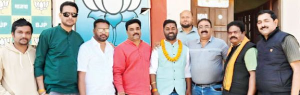 नागेश देवांगन बने कोंडागांव युवा मोर्चा जिलाध्यक्ष