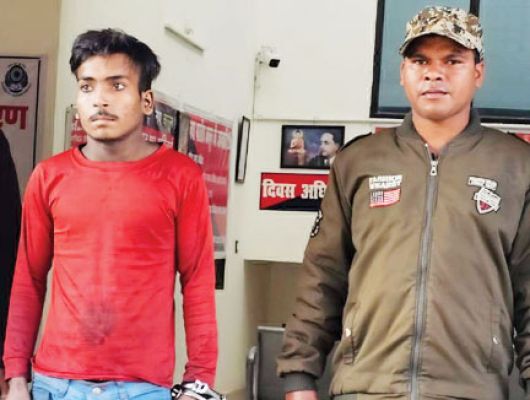  नाबालिग से रेप, राजस्थान से आरोपी गिरफ्तार