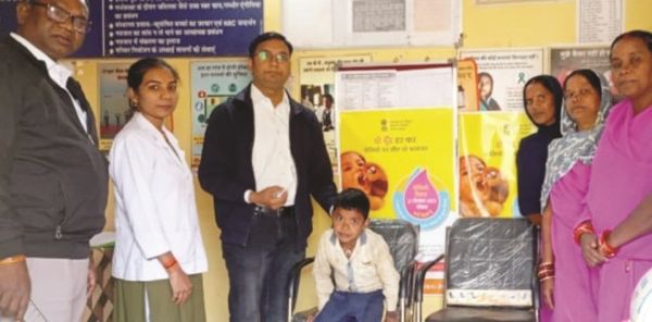 कुरुद में 20 हजार से अधिक बच्चों को पिलाई पोलियो की दवा