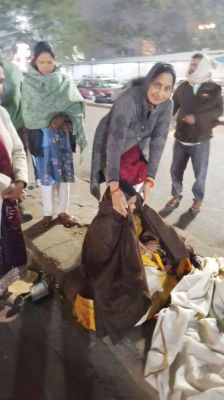 जरूरतमंदों को शीतलहर से बचाने कंबल वितरित