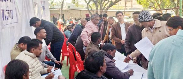 सुशासन सप्ताह: जपं अम्बिकापुर में विकासखंड स्तरीय शिविर आयोजित