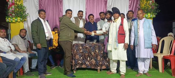 बाबा गुरु घासीदास की जयंती कार्यक्रमों में शामिल हुए खल्लारी विधायक