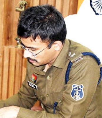 कांकेर के नए एसपी निखिल अशोक कुमार रखेचा ने संभाला पदभार