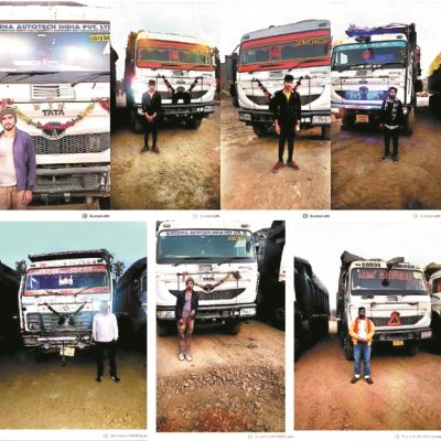 अवैध फ्लाई ऐश डंपिंग, 9 ट्रेलर-हाइवा जब्त