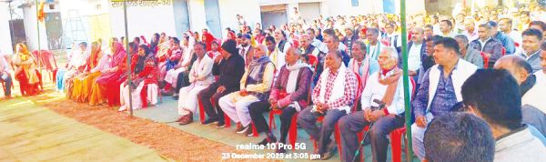 कर्रा में विशाल हिंदू सम्मेलनन