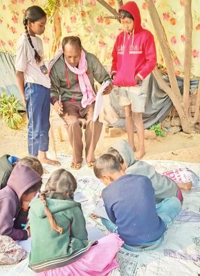 शीतकालीन अवकाश के दौरान नवाचारी शिक्षा की एक अनूठी कोशिश