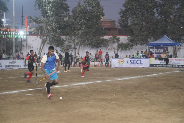हॉकी: बिलासपुर व रायपुर की टीम ने जीता मैच