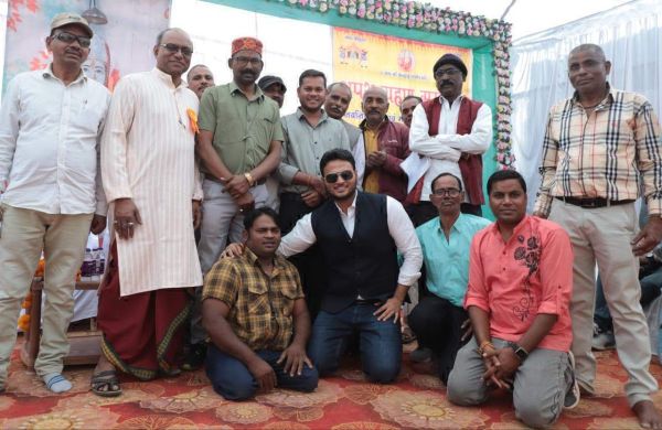 कहार समाज के शपथ  ग्रहण समारोह में शामिल  हुए पालिकाध्यक्ष