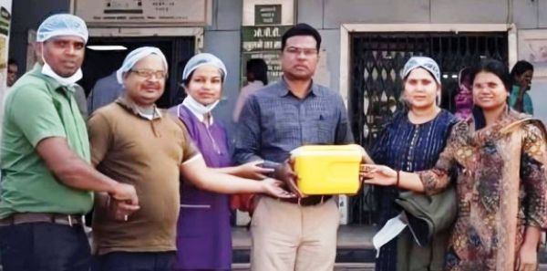 उषा देवी संचेती के मरणोपरांत परिवार ने किया नेत्र दान