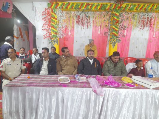 मड़ई में शामिल हुए आप के ग्रामीण जिला अध्यक्ष