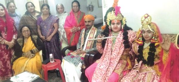 समाजसेवी महिलाओं ने किया स्वागत