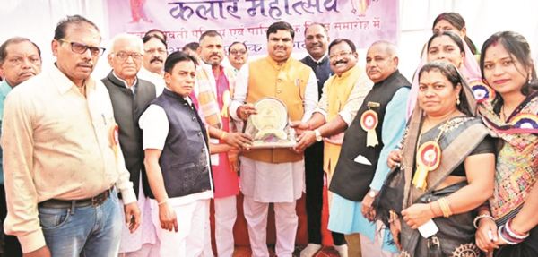 छत्तीसगढ़ कलार समाज के महोत्सव में पहुंचे मंत्री गजेन्द्र