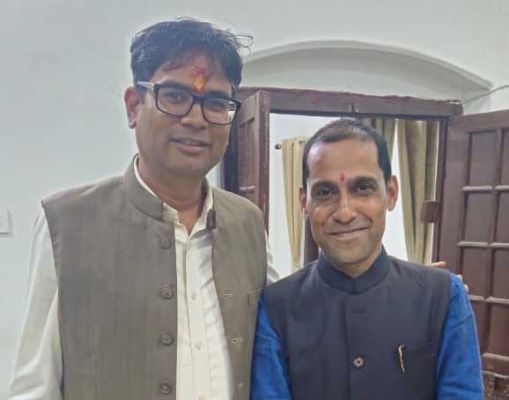 सडक़ निर्माण की मांग, सतपथी ने चौधरी से की मुलाकात