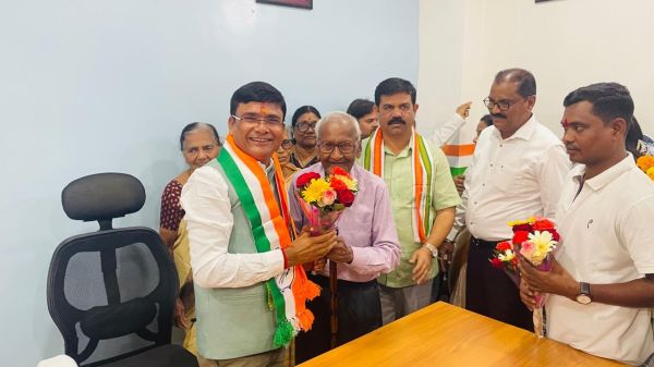 राठौर बने पुन: कांग्रेस अध्यक्ष, संभाला पदभार