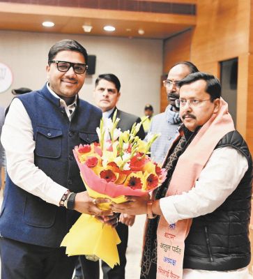 अतुल मिले नितिन नबीन से