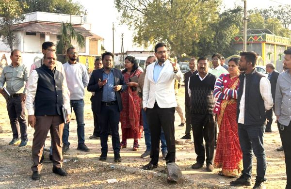 तीन दिनी सिरपुर महोत्सव एक से,  कलेक्टर ने लिया तैयारियों का जायजा