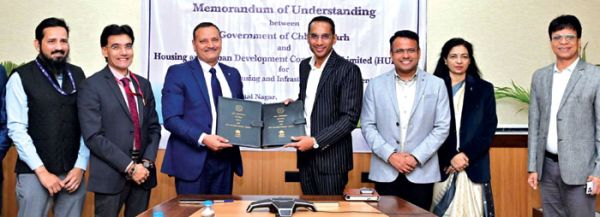 आवास और बुनियादी ढांचा विकास के लिए एमओय पर हस्ताक्षर