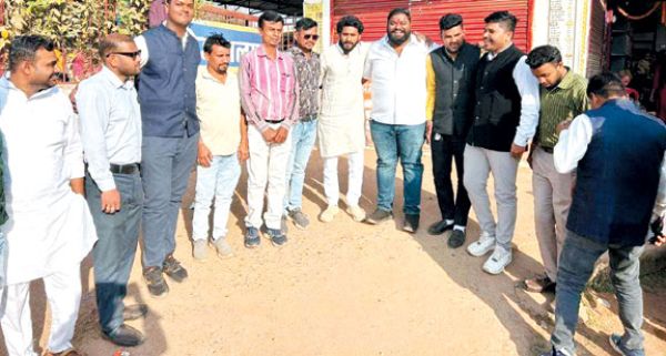 नवनियुक्त जिलाध्यक्ष पिंटू का स्वागत