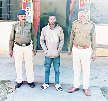 11वीं की छात्रा को भगाया-रेप, आरोपी तेलंगाना से गिरफ्तार