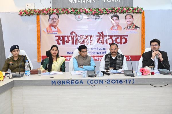 जीरो टॉलरेंस नीति का असर धरातल पर परिलक्षित हो -प्रभारी मंत्री  जायसवाल