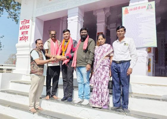 पीएससी टॉपर डिप्टी कलेक्टर देवेश का राजिम में सम्मान