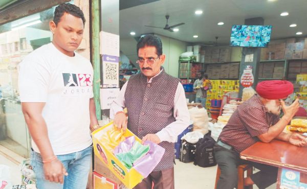 सिंगलयूज प्लास्टिक पर चालान