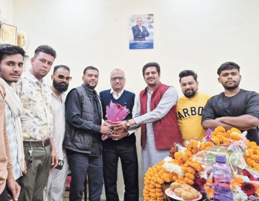 कांग्रेस अल्पसंख्यक ने मनाया सचिन अग्रहरि का जन्मदिन