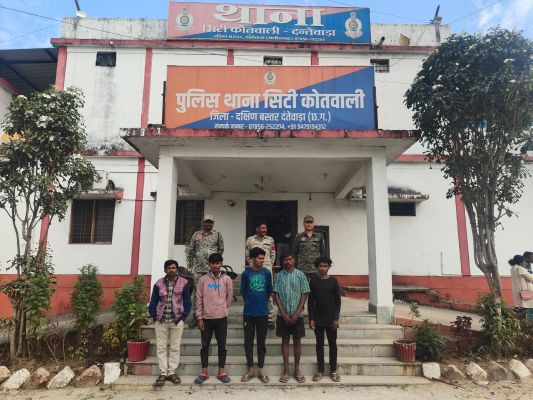 मवेशी तस्करी, 5 आरोपी गिरफ्तार