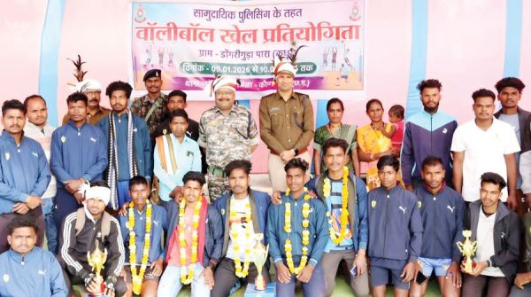  सामुदायिक पुलिसिंग वॉलीबॉल स्पर्धा, पुंगरपाल ने मारी बाजी