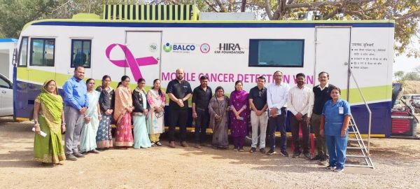 राज्यपाल के गोद ग्राम सोनपुरी में वृहद नि:शुल्क कैंसर स्क्रीनिंग व स्वास्थ्य शिविर