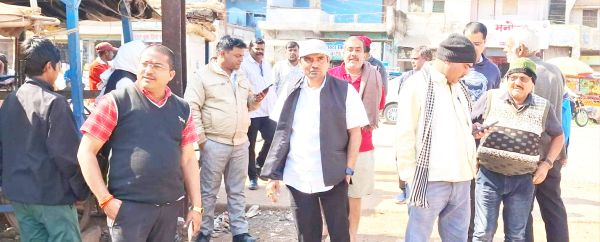 नया बस स्टैंड के अतिक्रमण को कराया कब्जा मुक्त