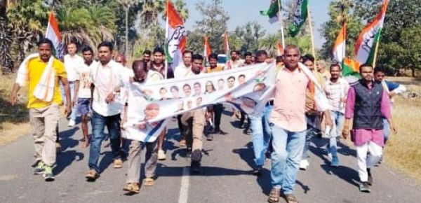 कांग्रेस का मनरेगा बचाओ जन जागरूकता अभियान शुरु