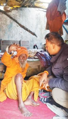  सडक़ हादसे में जख्मी बुजुर्ग को जन सहयोग ने सहारा देकर बचाई जान