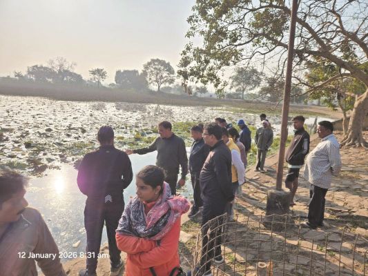 लखोली क्षेत्र के वार्डों का महापौर ने किया निरीक्षण
