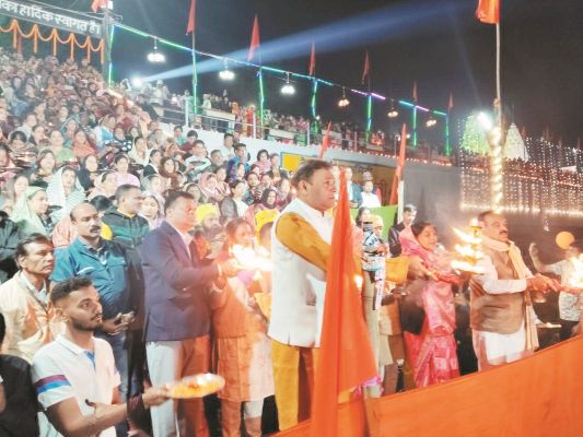 रायगढ़ में केलो की हुई महाआरती