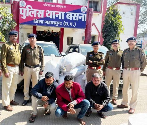 लाखों का गांजा जब्त, 3 अंतरराज्यीय तस्कर गिरफ्तार