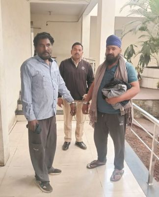 25 ग्राम हेरोइन के साथ दो पकड़ाए