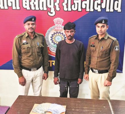 सूने मकान से नगदी चोरी, आरोपी गिरफ्तार