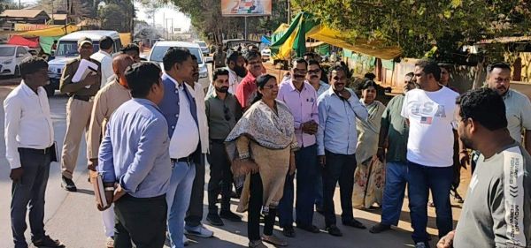 कांग्रेस भवन मार्ग चौड़ीकरण: विधायक ने किया स्थल निरीक्षण, दुकानों के सुनियोजित विस्थापन के निर्देश