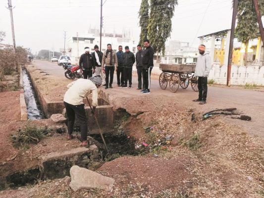 निगम आयुक्त ने रेवाडीह वार्ड का लिया जायजा