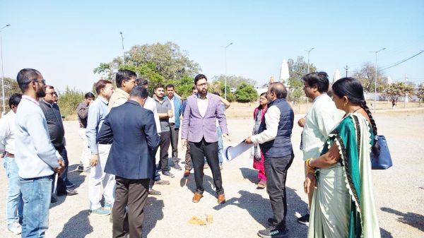 तीन दिनी सिरपुर महोत्सव एक फरवरी से, तैयारियों का जायजा