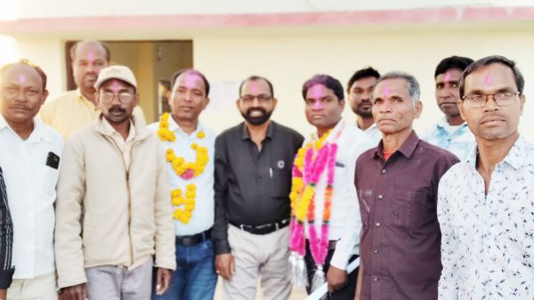 हीरा राम नेताम हैट्रिक के साथ बने गांडा समाज बागबाहरा अध्यक्ष