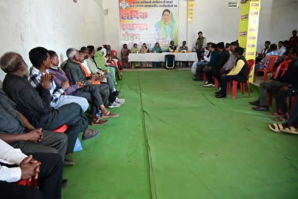 कांग्रेस कार्यालय का उद्घाटन, संगठन को बूथ स्तर तक मजबूत करने का संकल्प