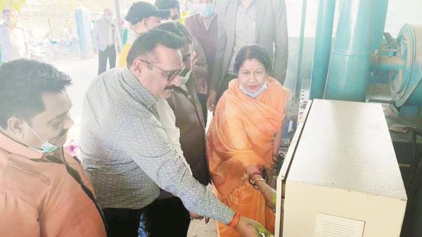 शहर के कचरा प्रबंधन में ऐतिहासिक पहल, ट्रामिल व इंसिनरेटर मशीन का शुभारंभ