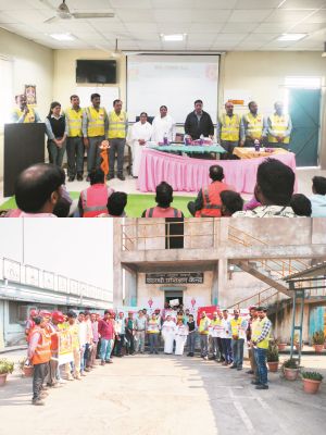 अल्ट्राटेक सीमेंट लिमिटेड रावन सीमेंट वक्र्स में 37वां राष्ट्रीय सुरक्षा माह