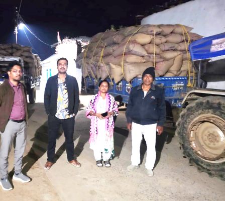 अवैध धान परिवहन-भंडारण 