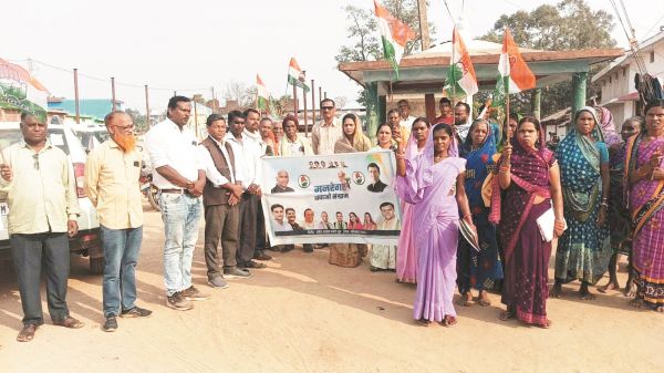 मनरेगा बचाओ संग्राम: चरौदा, खुसरुपाली, भैंसामुंडा, नयापारा कोसमी सहित कई गांवों में गूंजा रोजगार और अधिकारों का मुद्दा