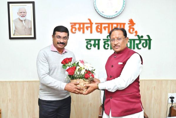 सीएम साय के सलाहकार आर. कृष्णा दास को केबिनेट मंत्री का दर्जा